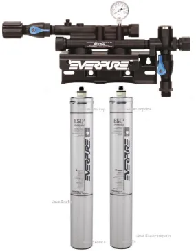 Everpure QC7I Twin Filter Head EV9272-22 and ESO7 Softener Cartridges