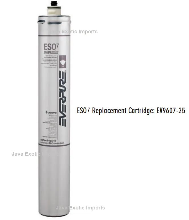 Everpure QC7I Twin Filter Head EV9272-22 and ESO7 Softener Cartridges