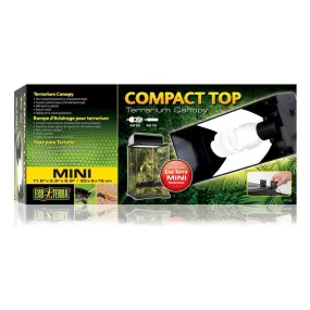 Exo Terra Compact Terrarium Top - Single Light Socket 30cm
