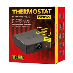 Exo Terra Thermostat 600W Thermostat with Day/Night Timer