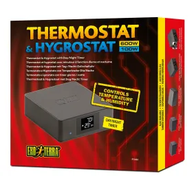 Exo Terra  Thermostat/Humidistat with Day/Night Function - 600 W/100 watt