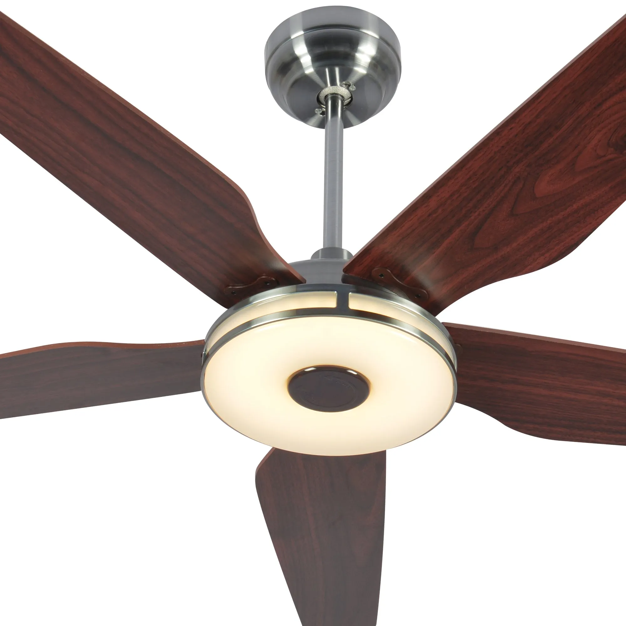 Explorer Smart Ceiling Fan with LED Light and Remote Outdoor/Indoor 56"