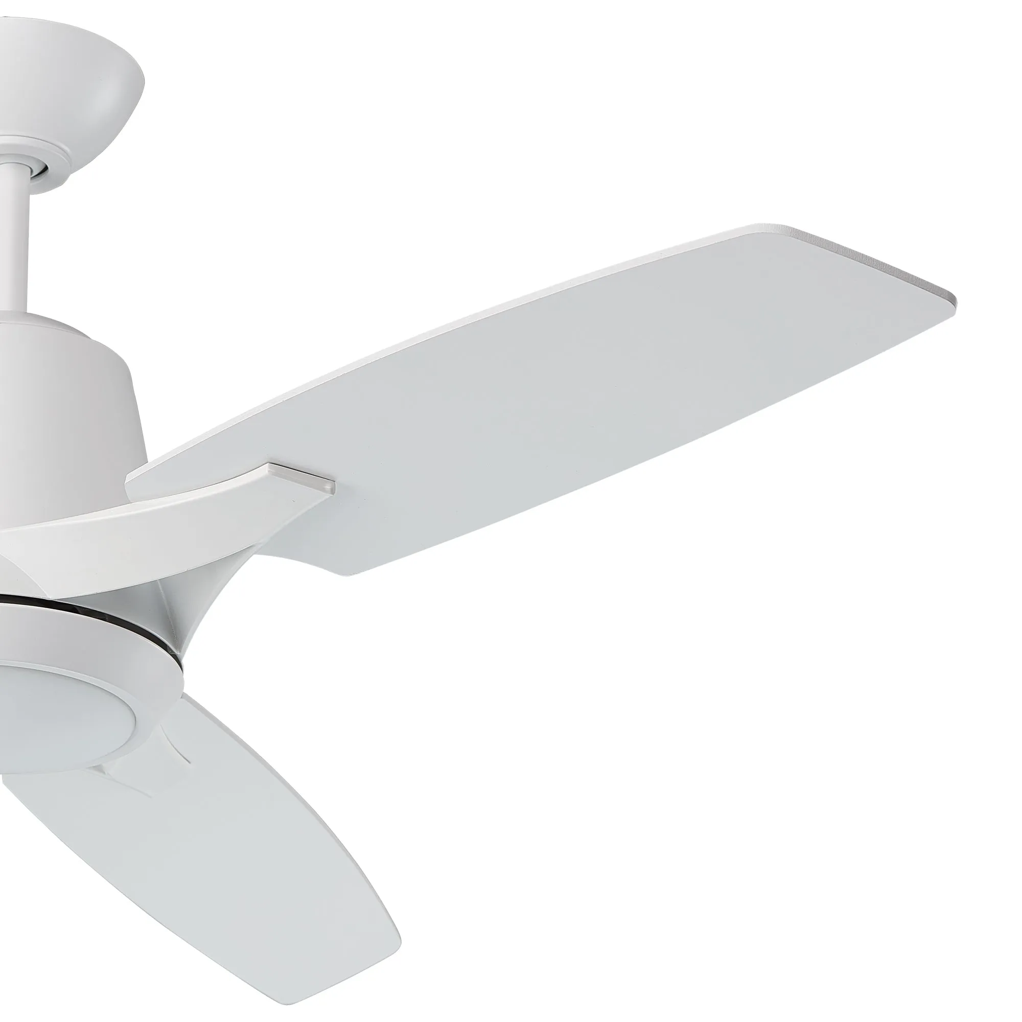 Exton 52 inch Smart Ceiling Fan with LED Light Kit Wall Switch