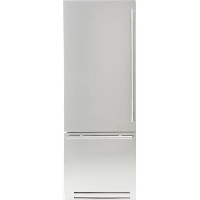 Fhiaba 30-inch, 15.5 cu.ft. Built-in Bottom Freezer Refrigerator with Interior Ice Maker FK30BI-LS1