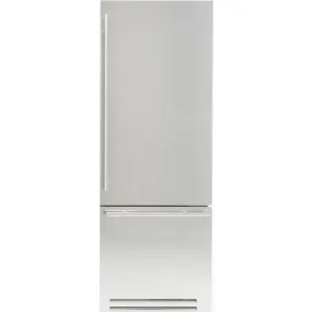 Fhiaba 30-inch, 15.5 cu.ft. Built-in Bottom Freezer Refrigerator with Interior Ice Maker FK30BI-RS1