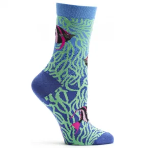 Fish and Fans Socks (Women's)