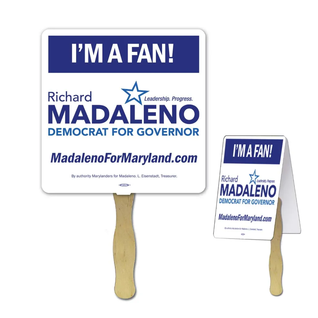 Fold Over Fan - Various Sizes