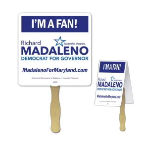 Fold Over Fan - Various Sizes