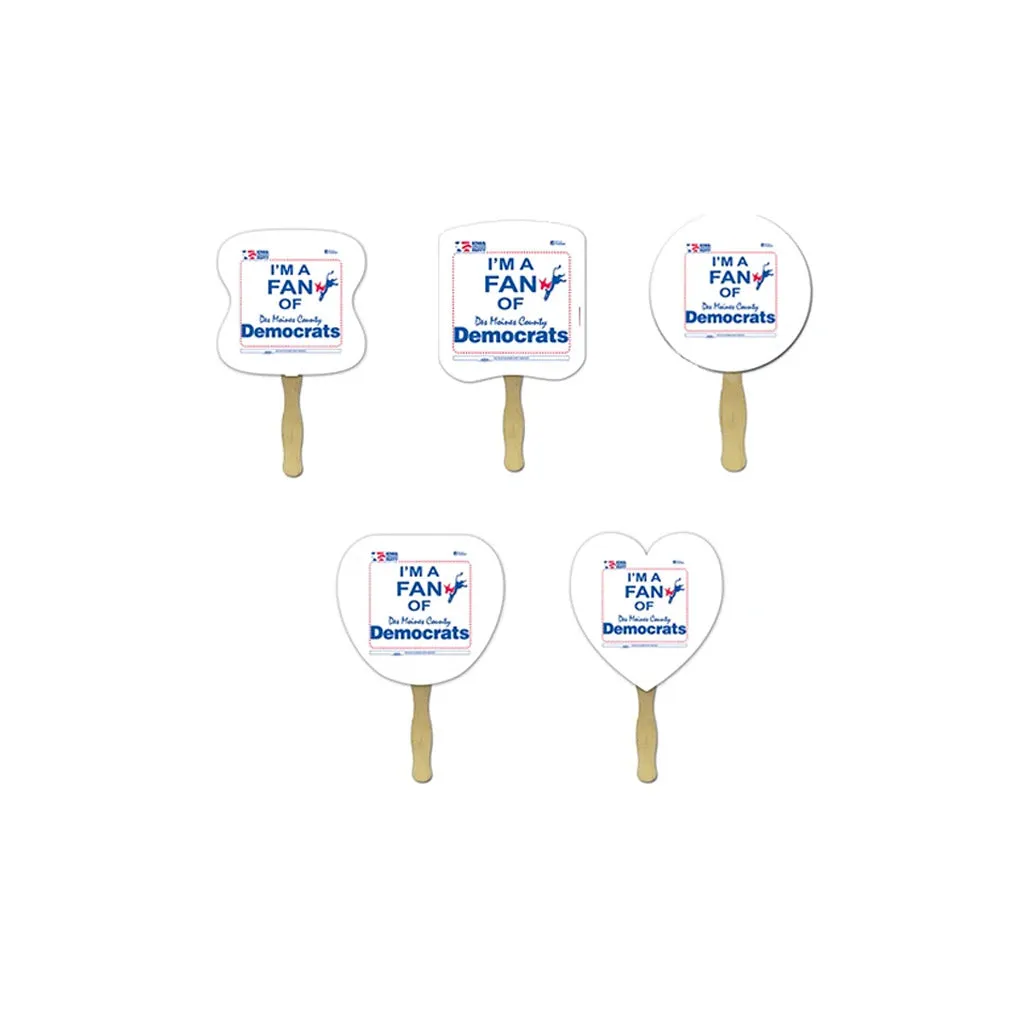 Fold Over Fan - Various Sizes