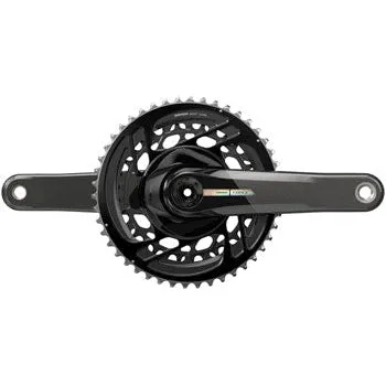 Force Bicycle Crankset - 175mm, 2x 12-Speed, 46/33t, Direct Mount, DUB Spindle Interface, Iridescent Gray, D2