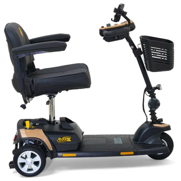 Golden Technologies Buzzaround XL 3-Wheel Mobility Scooter GB121B-STD
