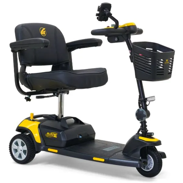Golden Technologies Buzzaround XL 3-Wheel Mobility Scooter GB121B-STD