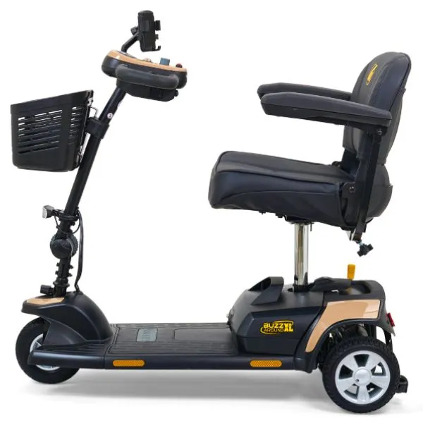 Golden Technologies Buzzaround XL 3-Wheel Mobility Scooter GB121B-STD