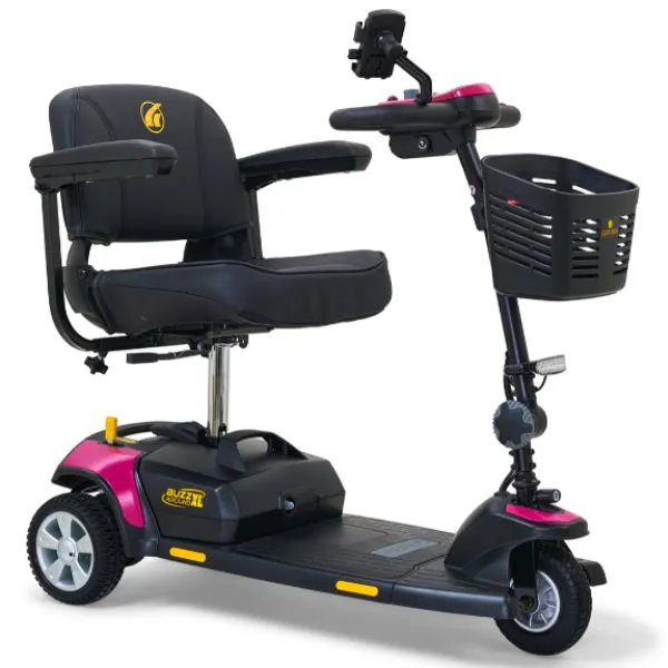 Golden Technologies Buzzaround XL 3-Wheel Mobility Scooter GB121B-STD