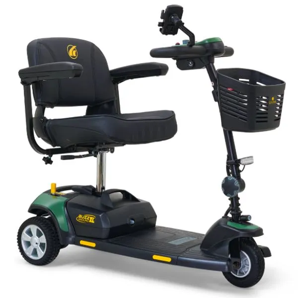 Golden Technologies Buzzaround XL 3-Wheel Mobility Scooter GB121B-STD