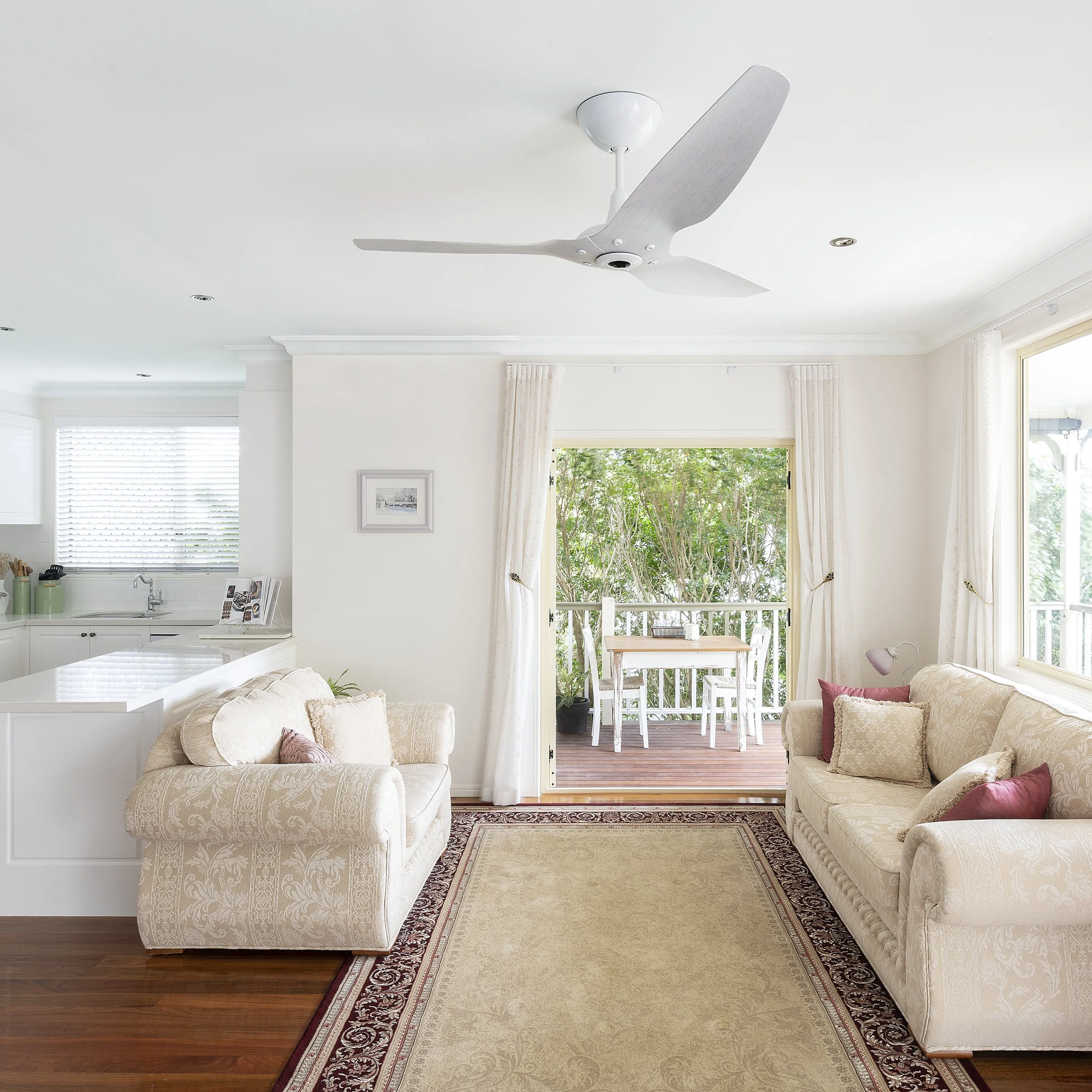 Haiku 52 Bamboo Universal Mount Ceiling Fan