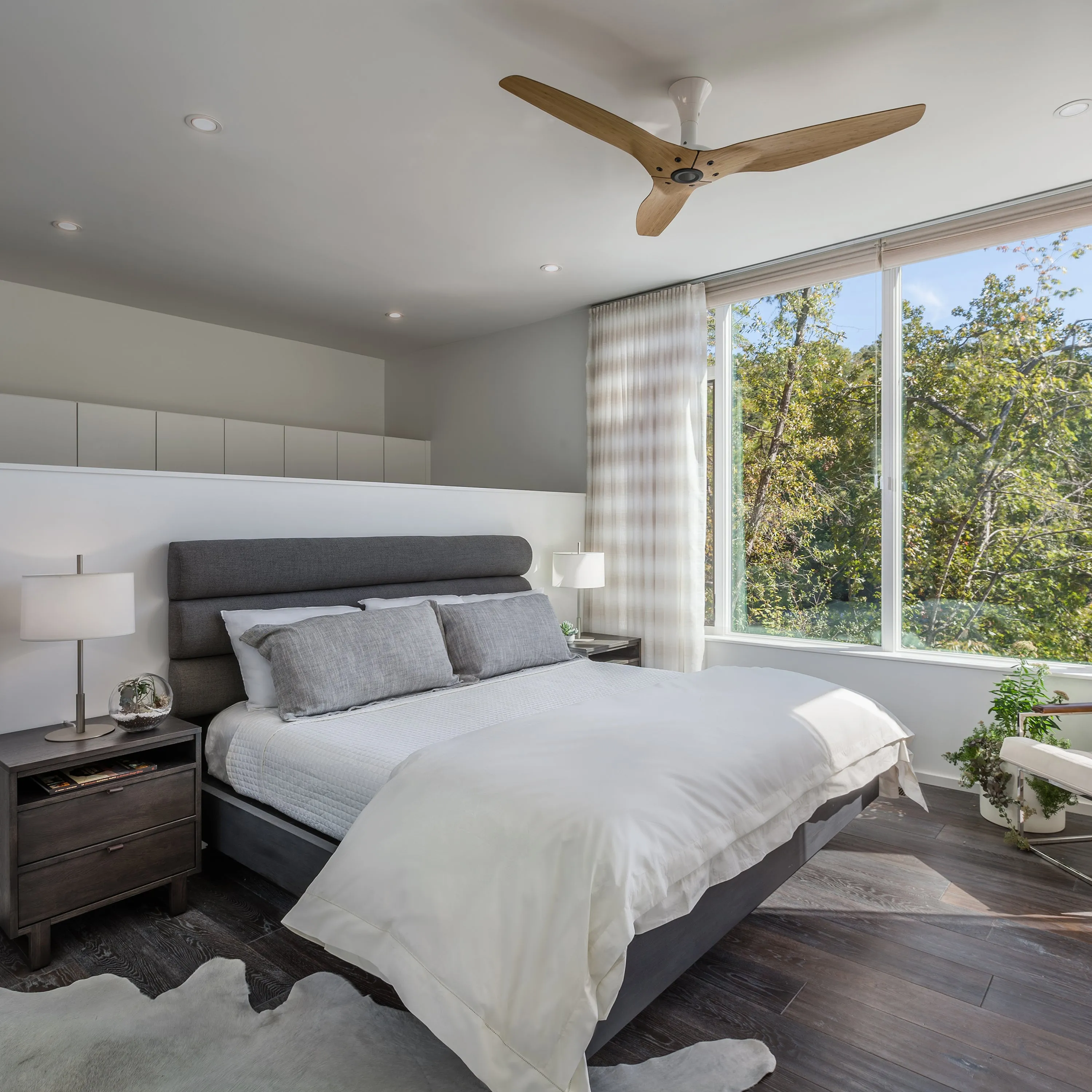 Haiku 52 Bamboo Universal Mount Ceiling Fan