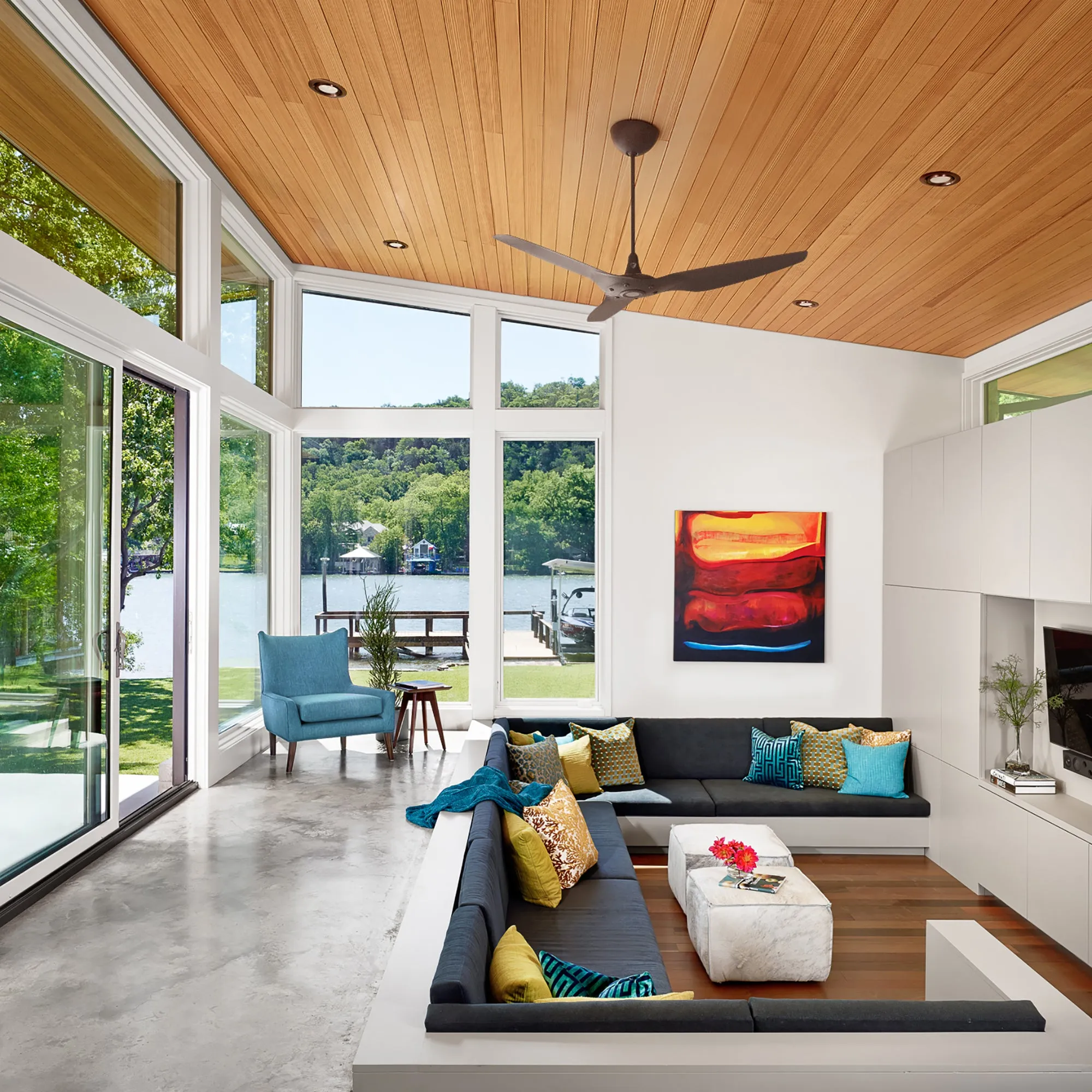 Haiku 52 Bamboo Universal Mount Ceiling Fan