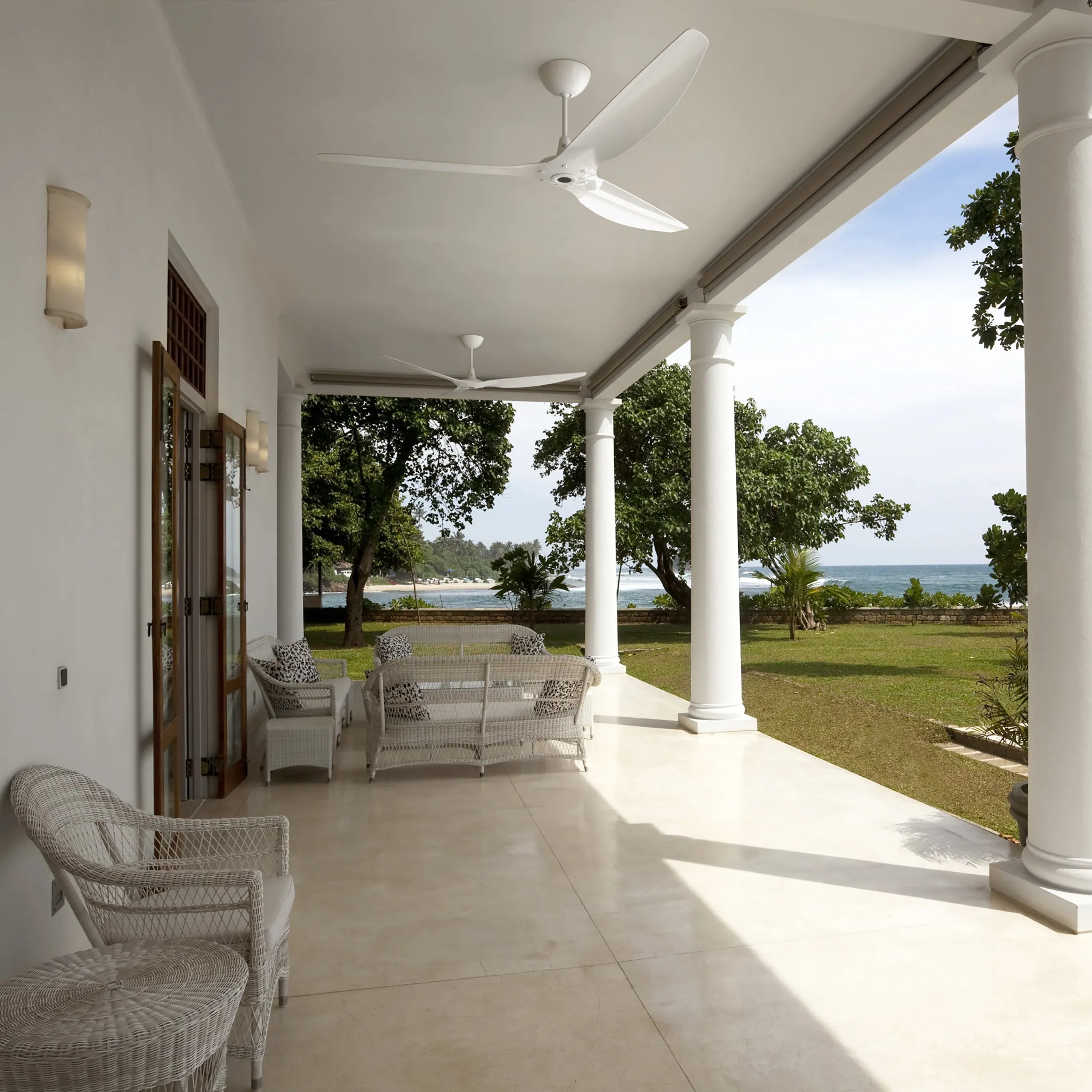 Haiku 84 Outdoor Universal Mount Ceiling Fan