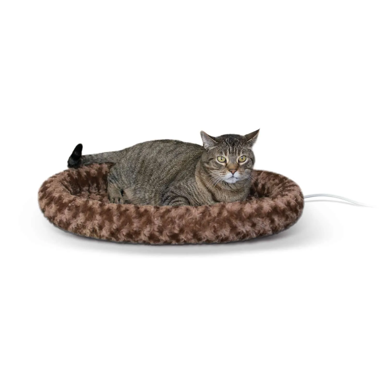 Heated Cat Bed - K&H Pet Products Thermo-Kitty Fashion Splash Bed