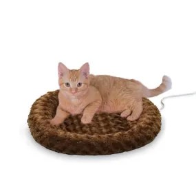Heated Cat Bed - K&H Pet Products Thermo-Kitty Fashion Splash Bed