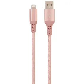 Helix ETHLT10RG Charge and Sync USB Cable with Lightning Connector, 10-Foot (Rose Gold)