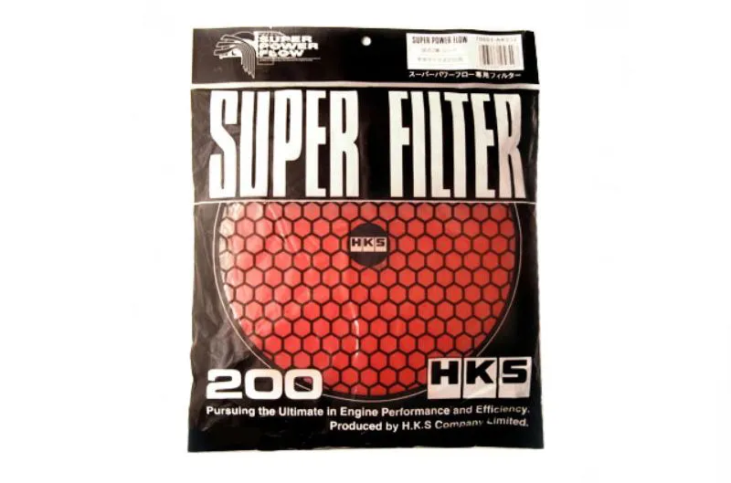 HKS 2 Layer Wet 200mm Red Replacement Filter Element (hks70001-AK032)