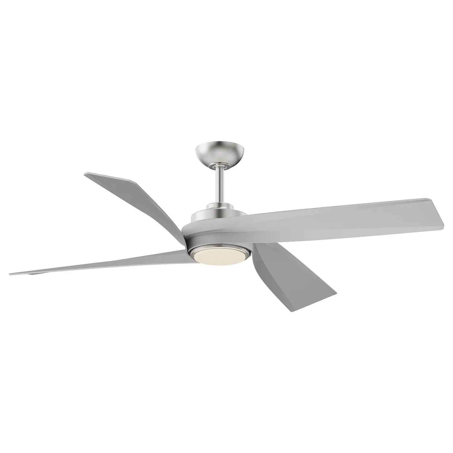 Horizon 56" Ceiling Fan in Brushed Nickel