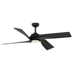 Horizon 56" Ceiling Fan in Matte Black