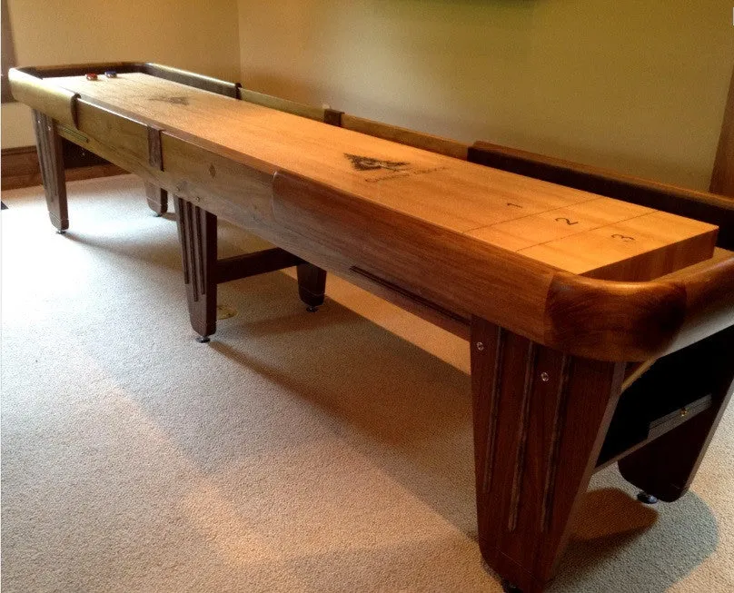Hudson Dominator Shuffleboard 9'-22' Custom Wood and Stain Options