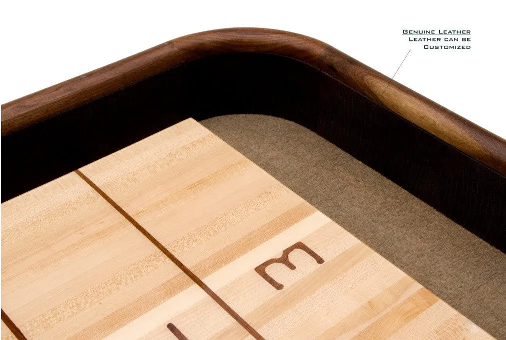 Hudson Dominator Shuffleboard 9'-22' Custom Wood and Stain Options