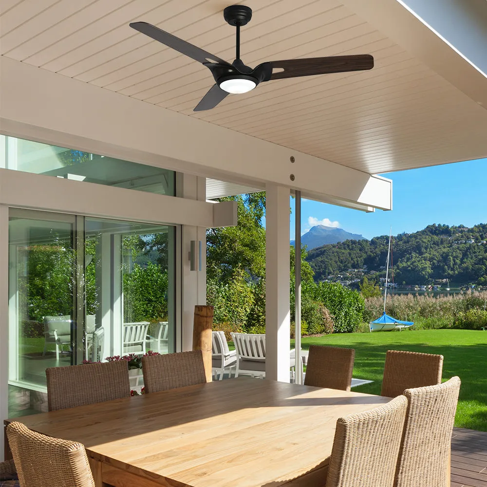 Innovator Smart Ceiling Fan with LED Light Remote Outdoor/Indoor 52"