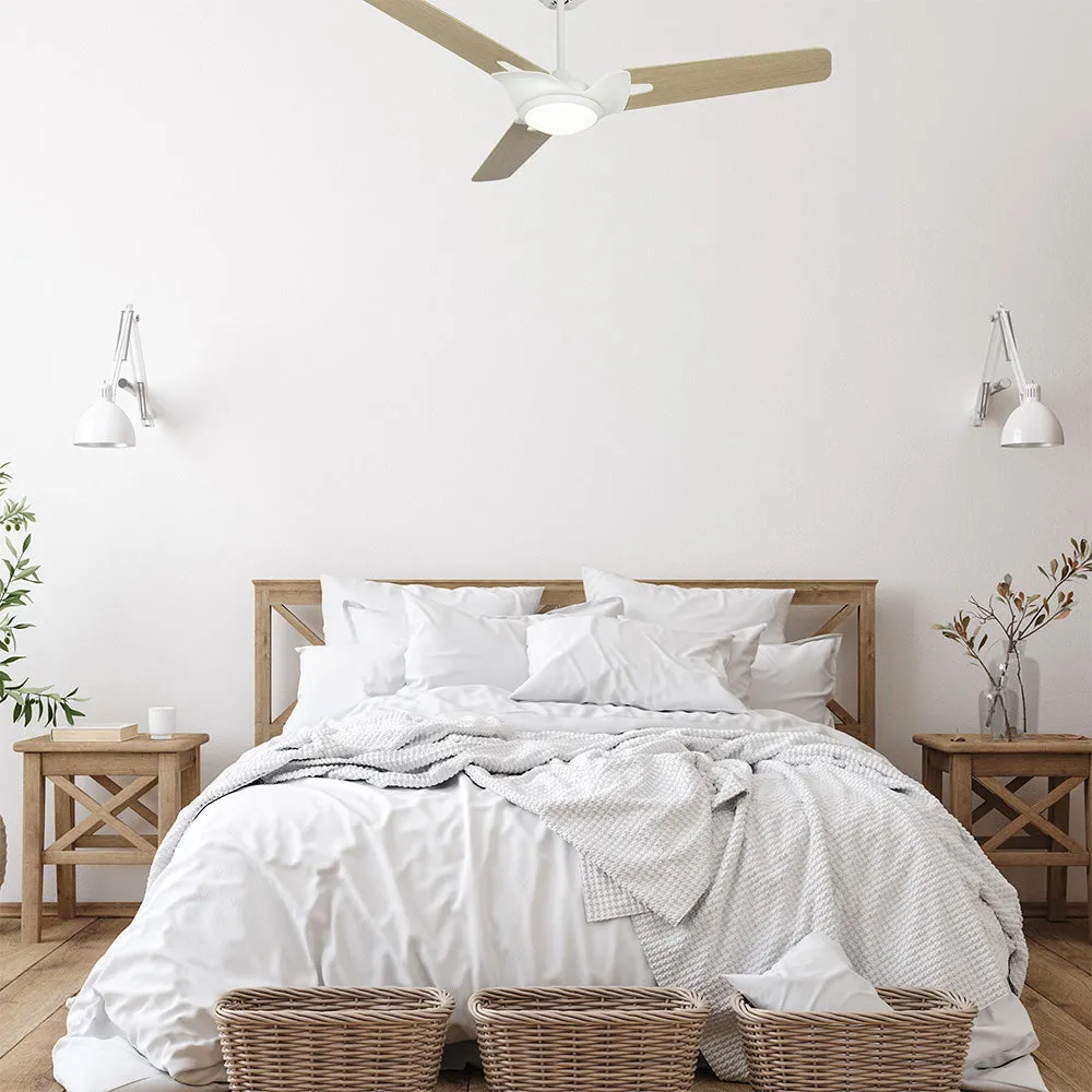 Innovator Smart Ceiling Fan with LED Light Remote Outdoor/Indoor 52"