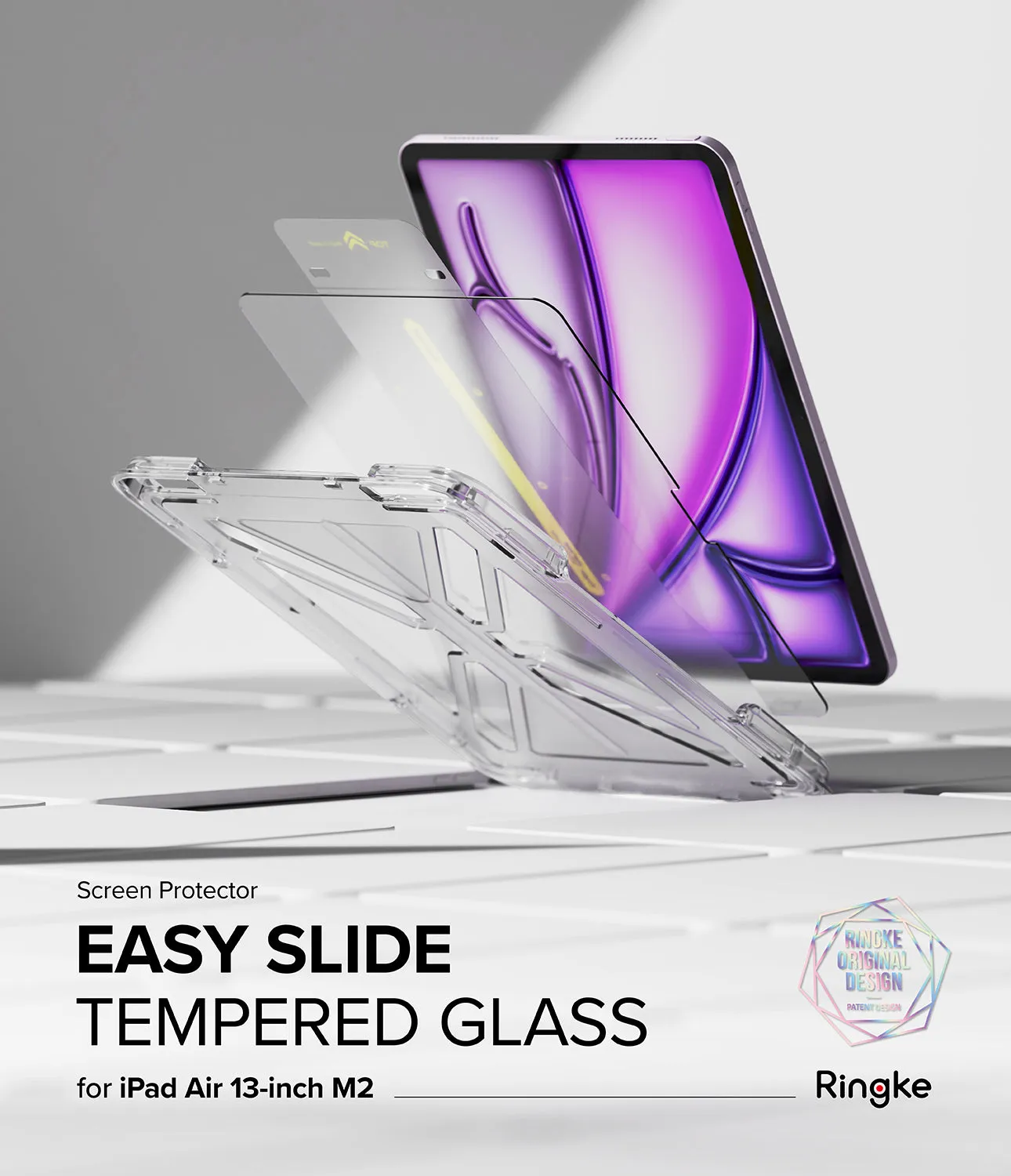 iPad Air 13" (M2) Screen Protector | Easy Slide Tempered Glass