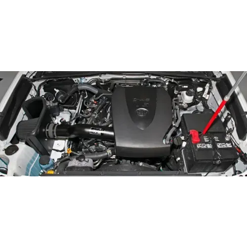 K&N 3.5L V6 Cold Air Intake - Dryflow Aluminum Tube For Tacoma (2016-2023)