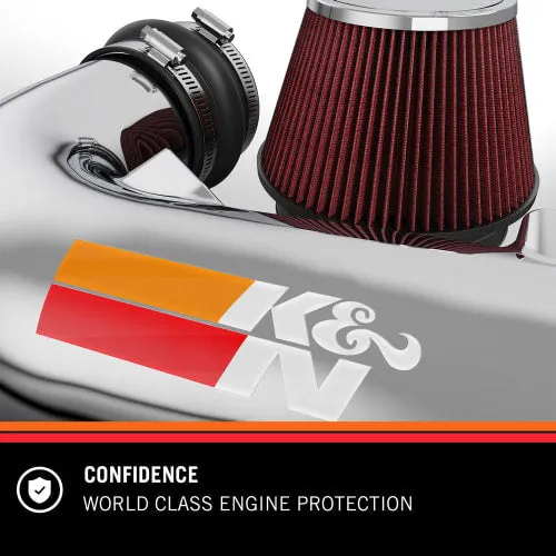 K&N 4.0L V6 Cold Air Intake - High Flow Roto-Mold Tube For 4Runner (2010-2024)