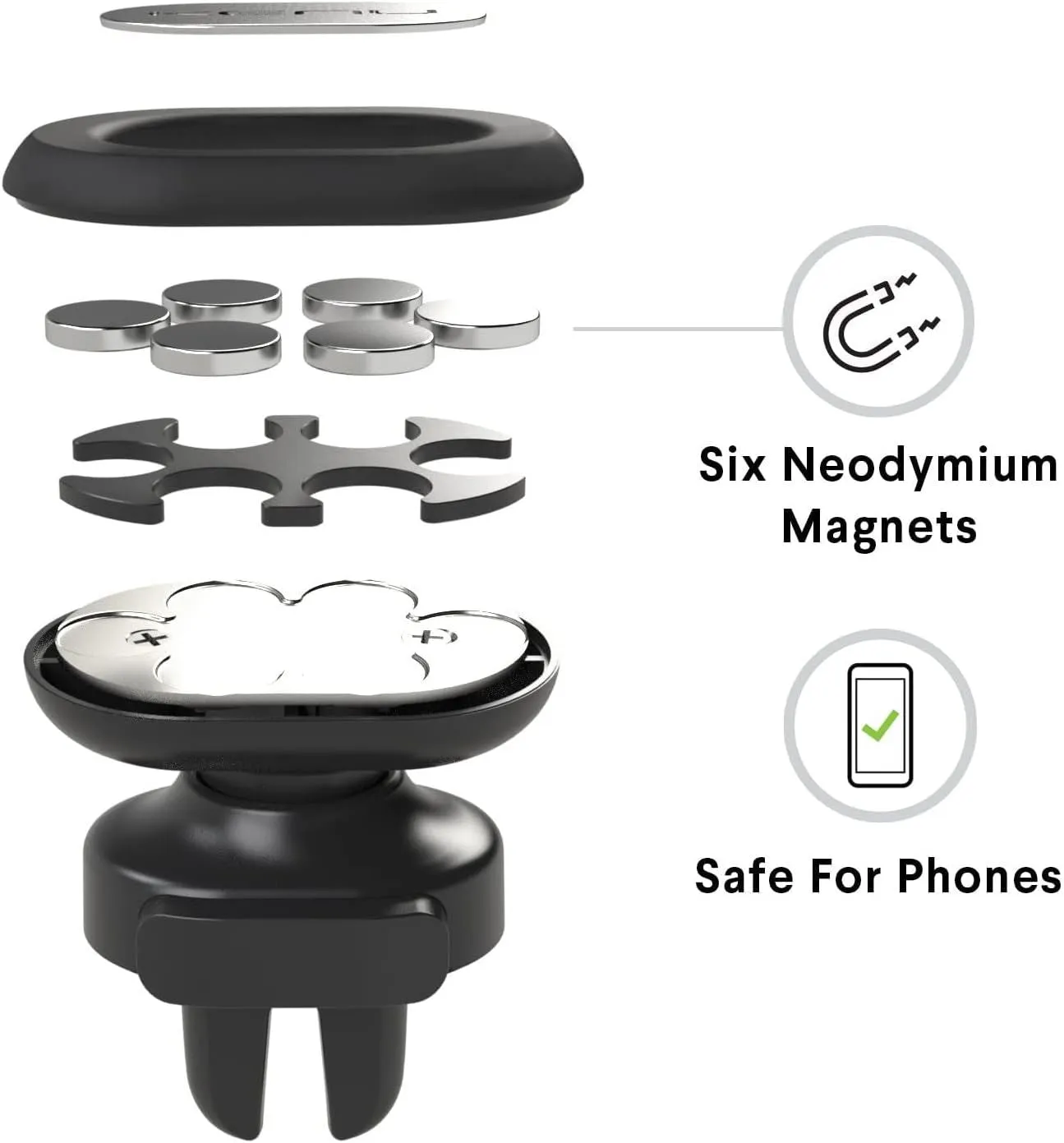 Kenu Airframe Magnetic Black AF5-KK-NA