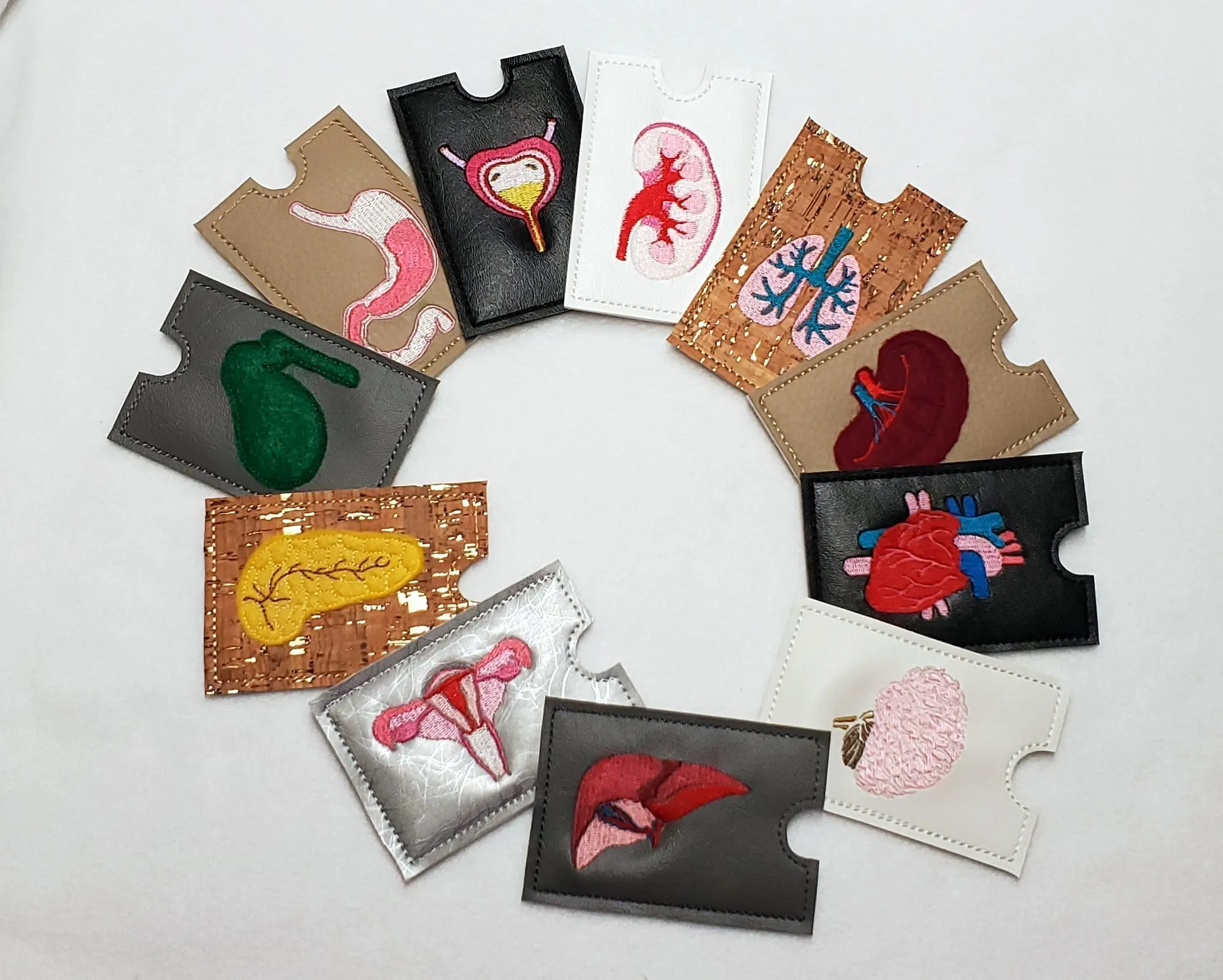 Kidney Gift Card Holders / Business Card Holders