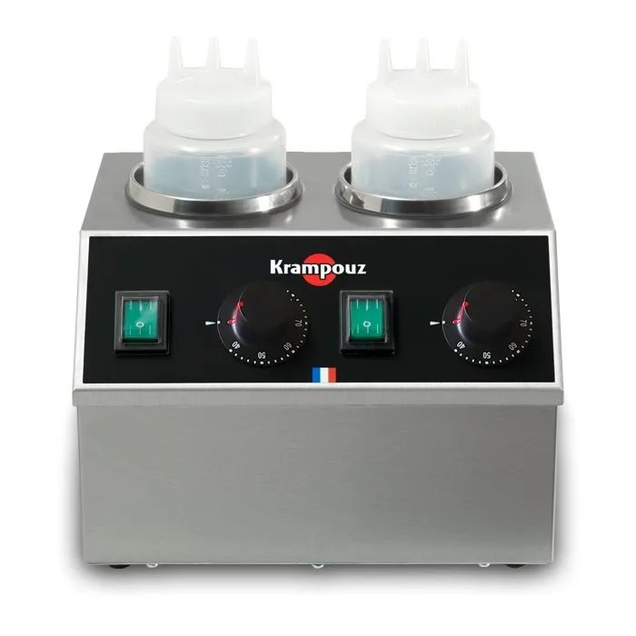 Krampouz BECID2AS Double Sauce Warmer