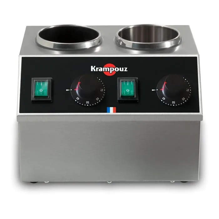Krampouz BECID2AS Double Sauce Warmer