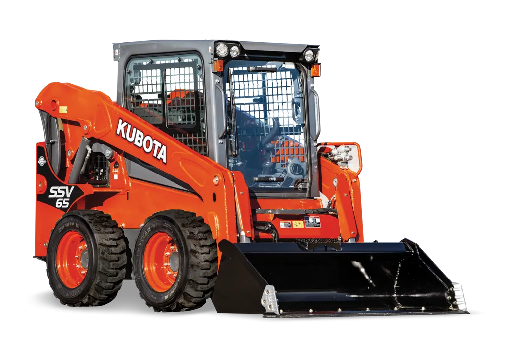 Kubota SSV65 Wheeled Skid Steer Loader 64HP