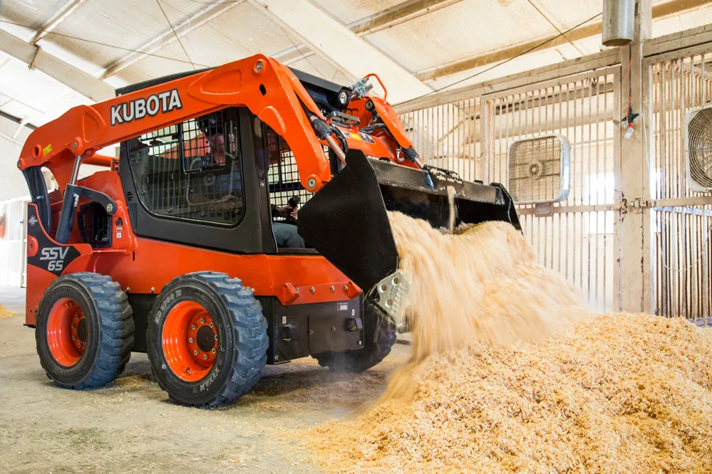 Kubota SSV65 Wheeled Skid Steer Loader 64HP