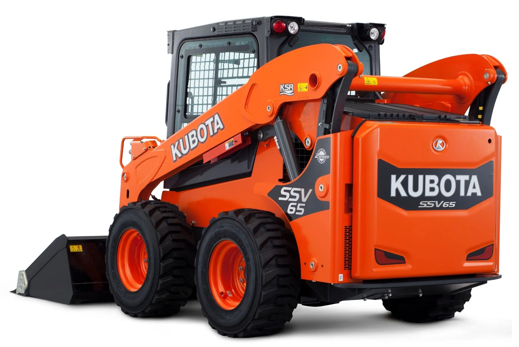 Kubota SSV65 Wheeled Skid Steer Loader 64HP
