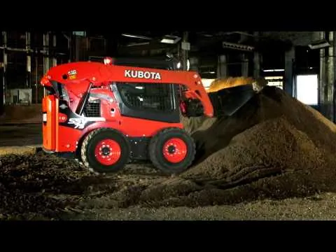 Kubota SSV75 Wheeled Skid Steer Loader 74HP