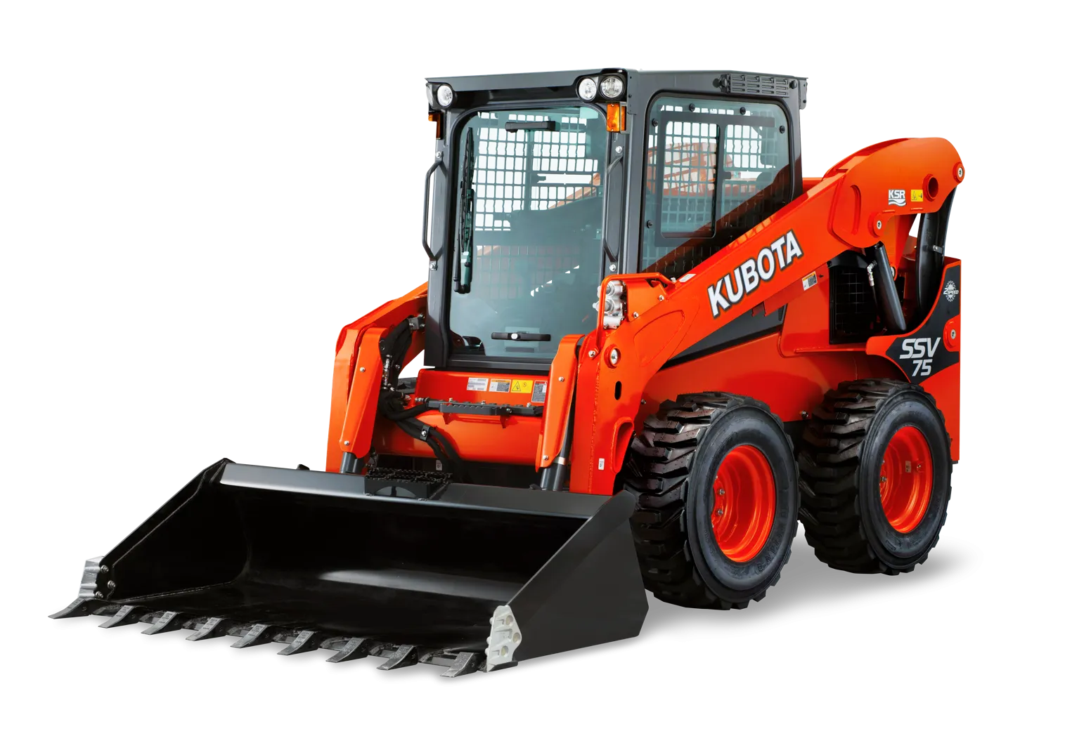 Kubota SSV75 Wheeled Skid Steer Loader 74HP