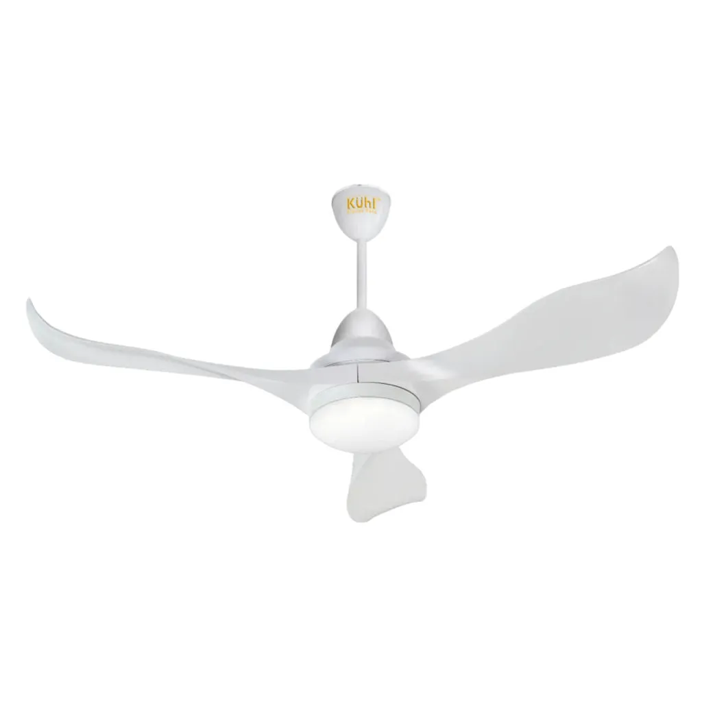 Kuhl Glanz F3 BLDC Underlight Ceiling Fan With Remote 1320 mm White