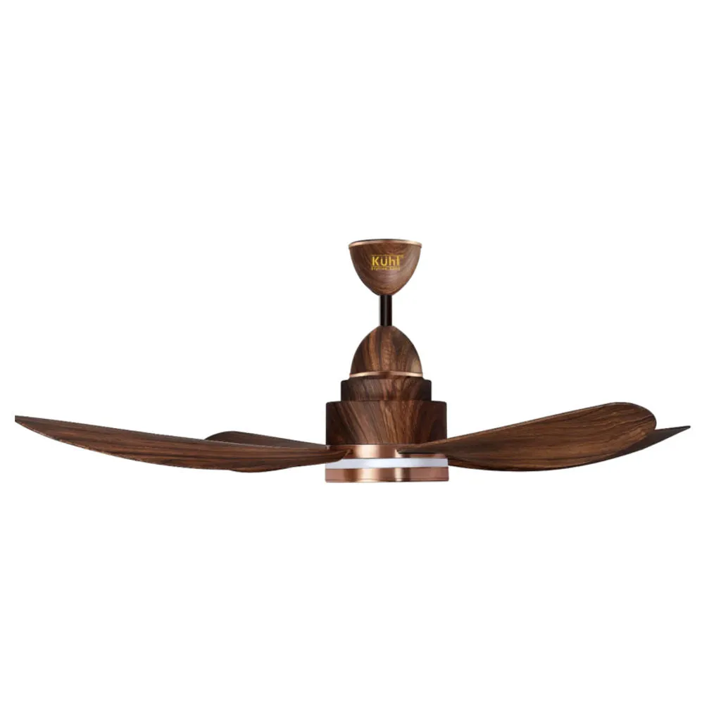 Kuhl Luxus C4 BLDC Underlight Ceiling Fan 1320mm Teak