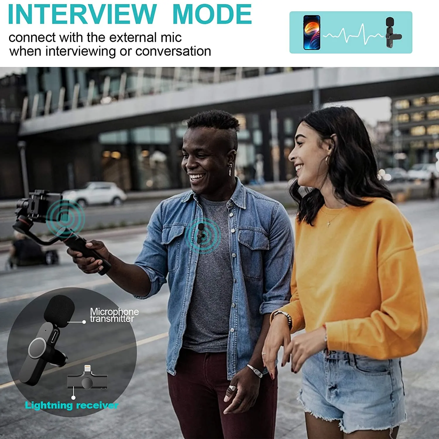 Lavalier Wireless Microphone