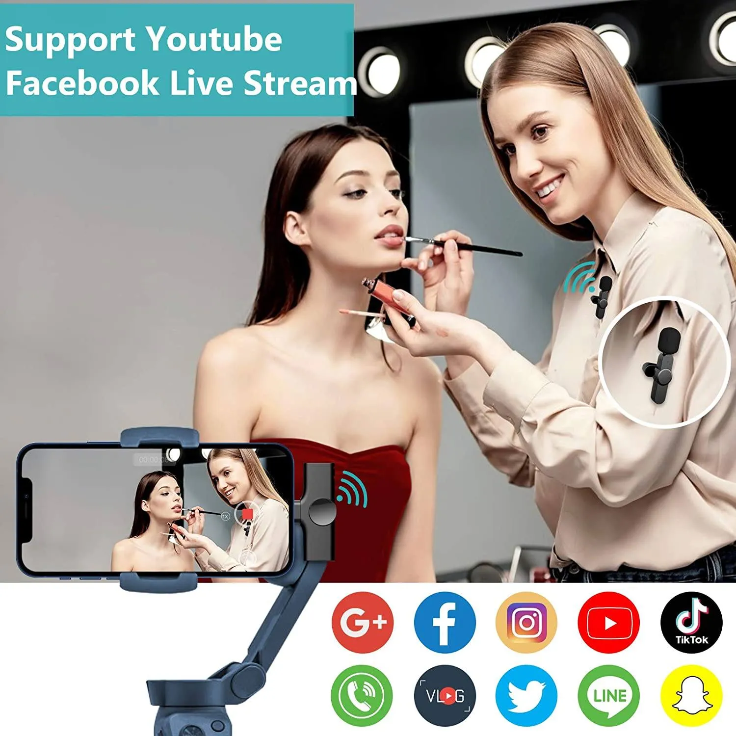 Lavalier Wireless Microphone