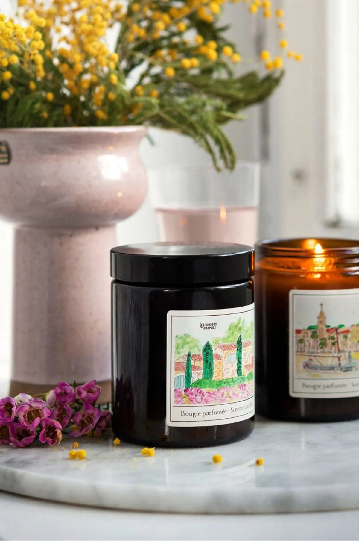 Lavender Fields Soy-Wax Candle
